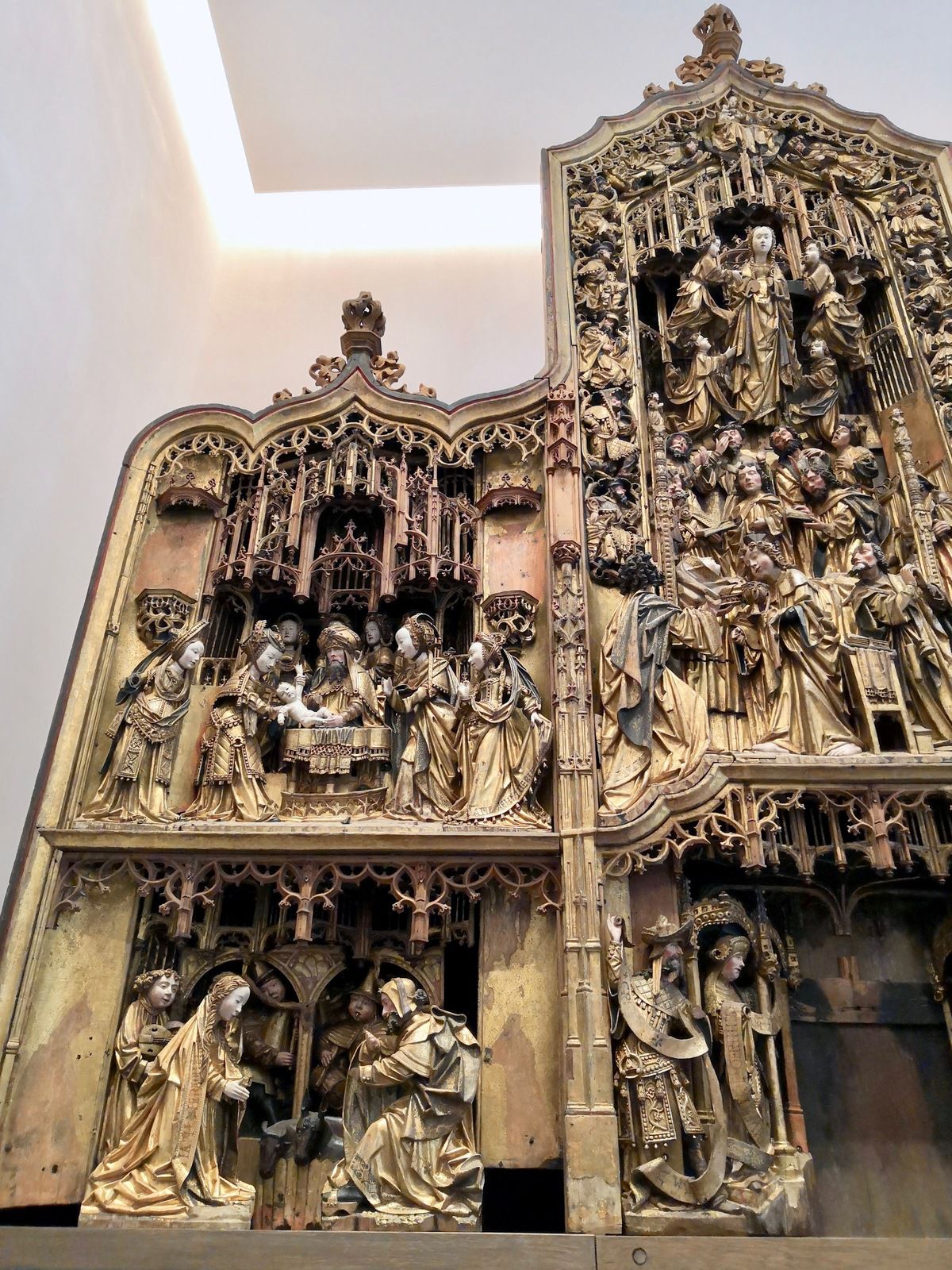 Cathédrale Saint-Pierre, retable anversois du XVIe siècle