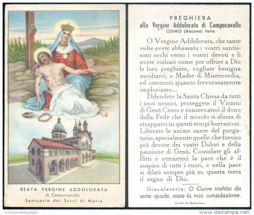 Preghiera Della Sera Alla Vergine Maria Preghiere alla Vergine Maria Addolorata, da recitare il Venerdì Santo e