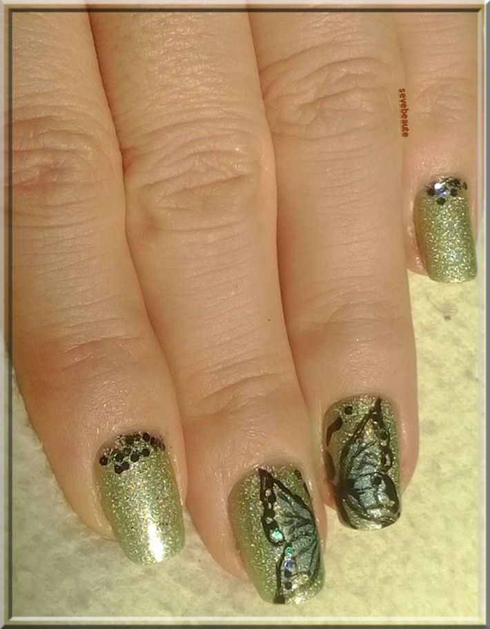 Nail Art Papillon Special Anniversaire La Passion De La Beaute Nail Art Papillon Special Anniversaire La Passion De La Beaute