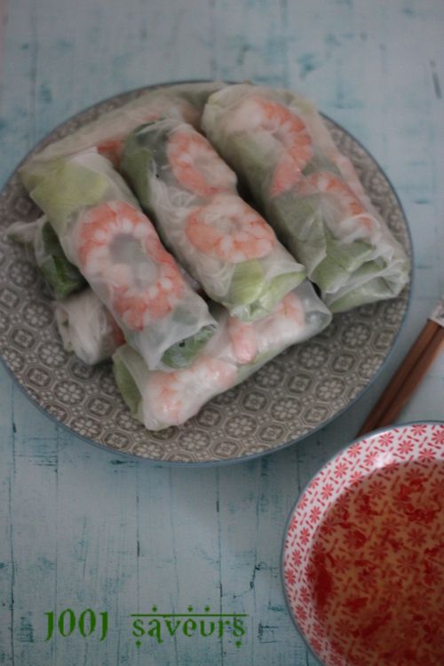 Rouleaux De Printemps Summer Rolls Mille Et Une Saveurs
