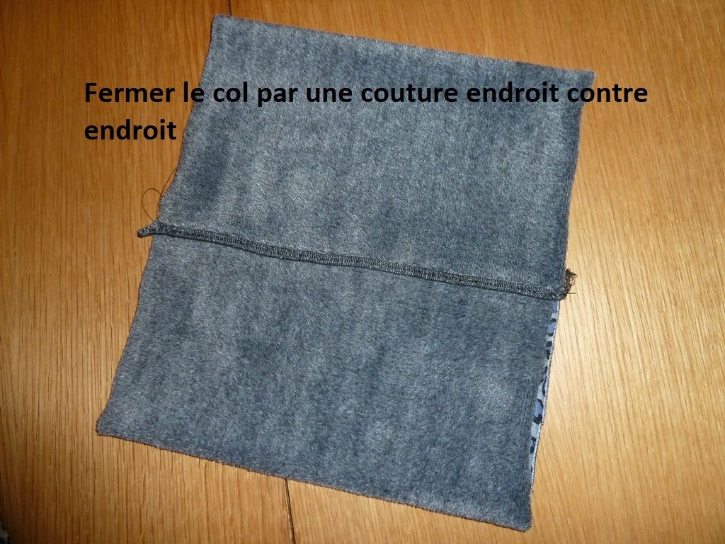 tuto du col montant