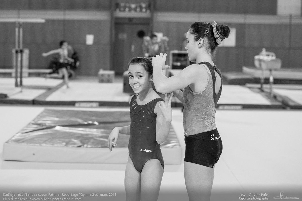 Reportage sur la gymnastique : &quot;Gymnastes&quot;, Année 2013, le mois de Mars #4