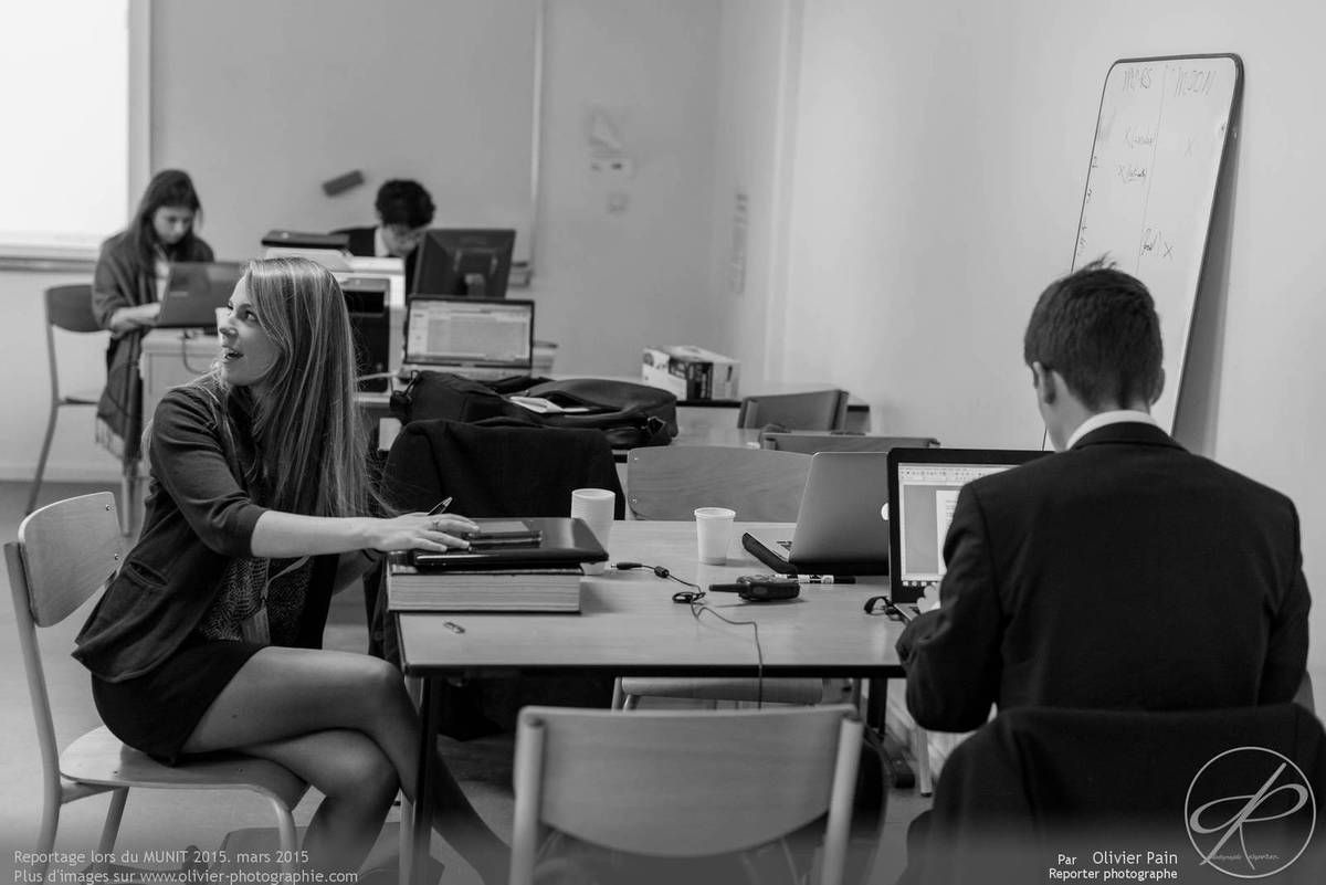 Reportage à la faculté des Tanneurs à Tours pour l'association MUNTO