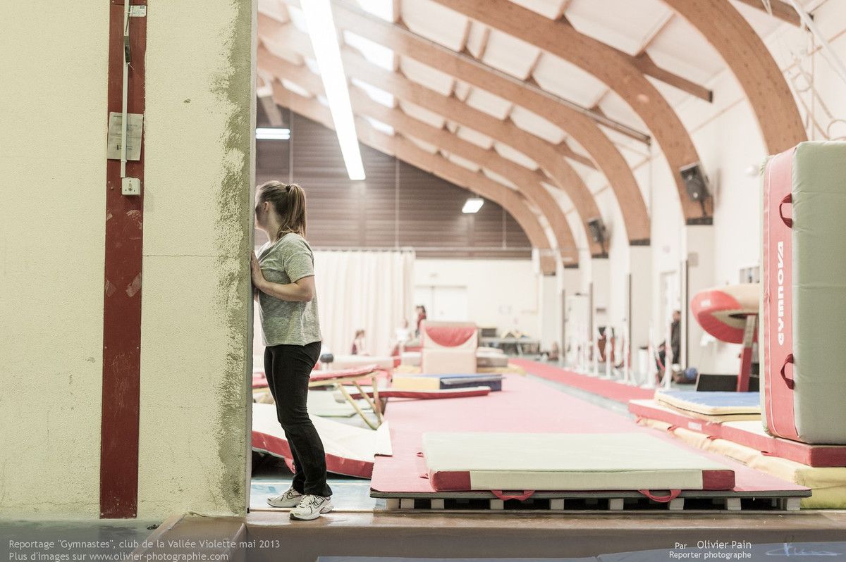 Reportage sur la gymnastique en France réalisé à la vallée violette à joué les Tours près de Tours