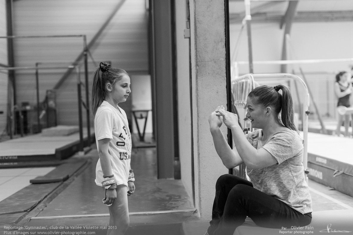 Reportage sur la gymnastique en France réalisé à la vallée violette à joué les Tours près de Tours
