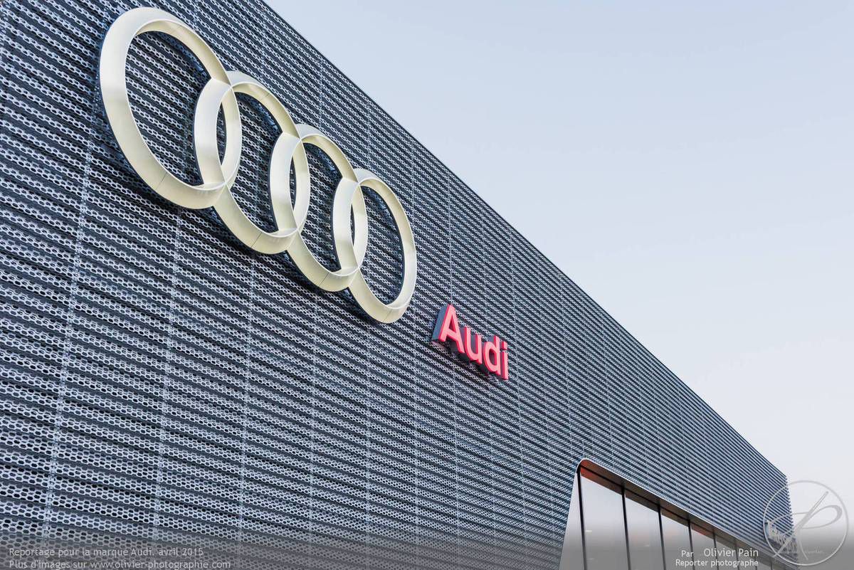 La photo du jour, 07/05/2015 : Reportage pour Audi, soirée d'inauguration