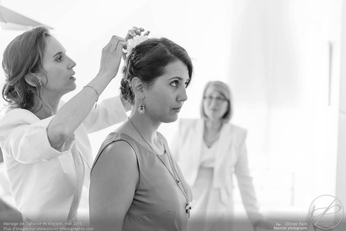 Le jour du mariage 