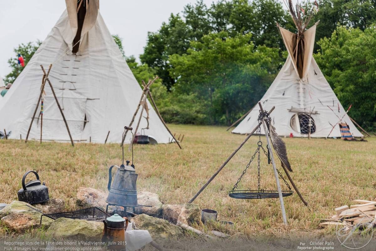 Les photos du jour, 04/07/2015 : Reportage lors de la fête des bisons à Valdivienne