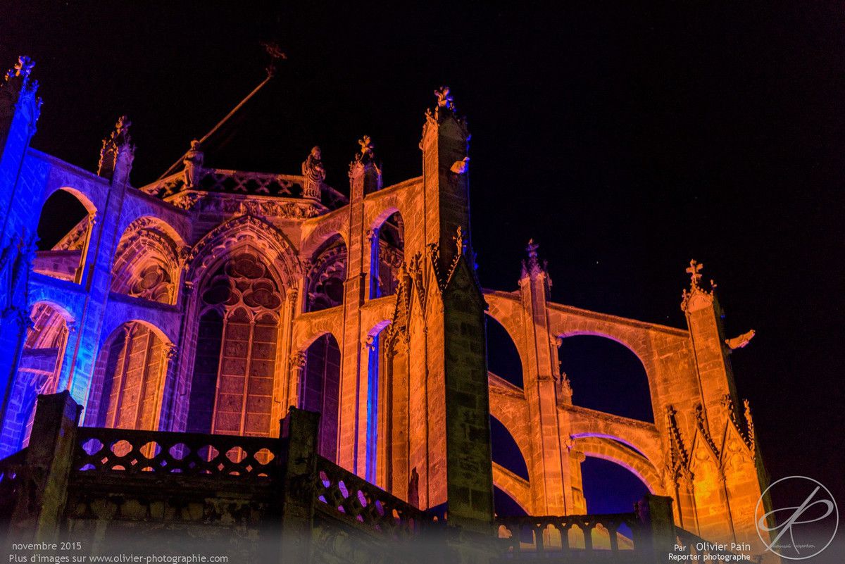 Photographies de la cathédrale de Tours.