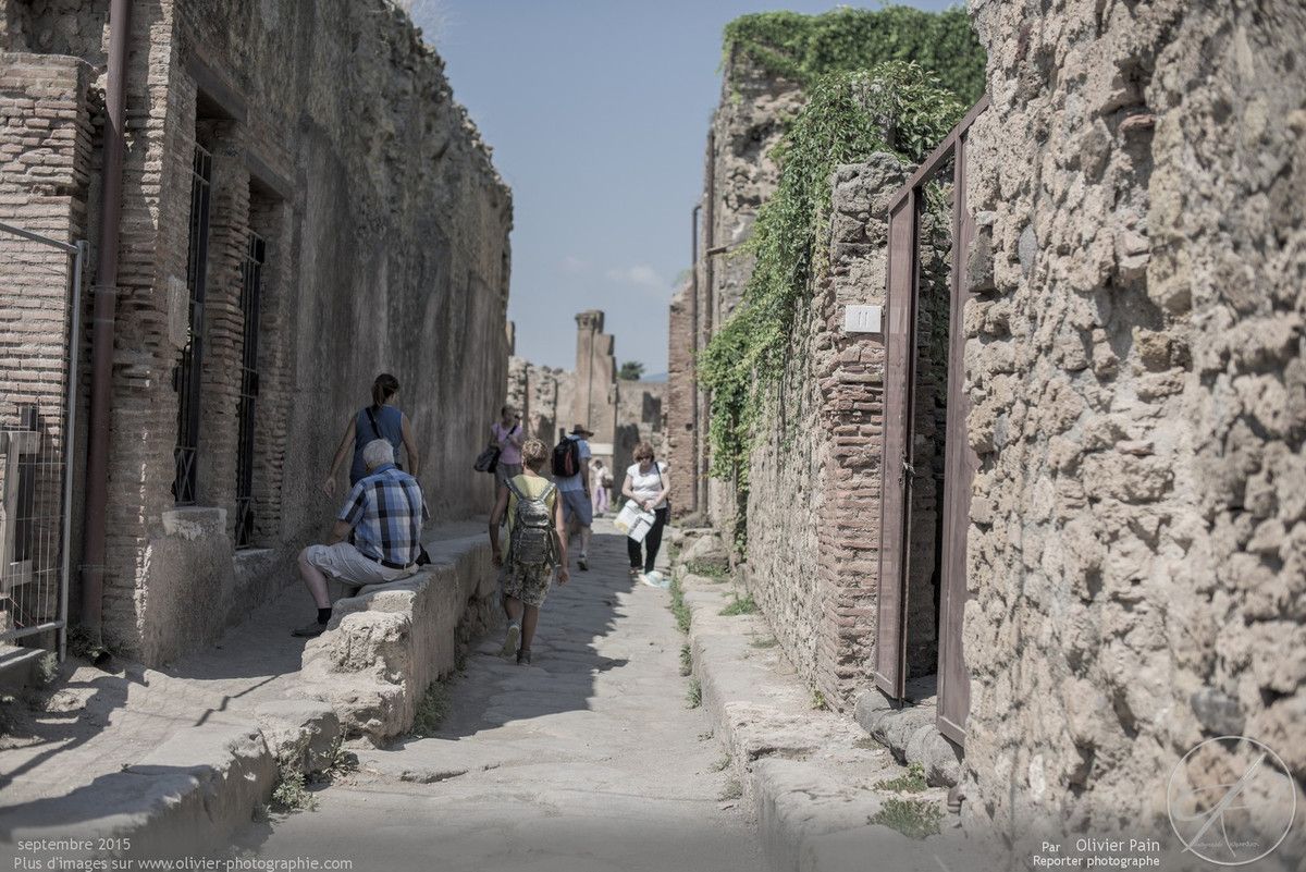 Découverte de la coté de Pompei en Italie.