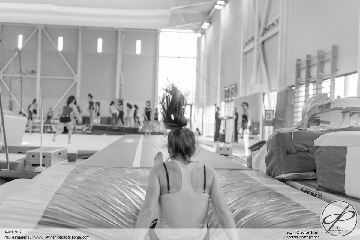 Reportage sur la gymnastique à Sain Pierre des Corps près de Tours. Suivi de jeunes gymnaste réalisé depuis 2011