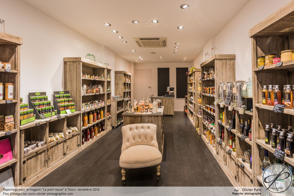 Reportage d'architecture à Tours pour le nouveau magasin le petit bocal
