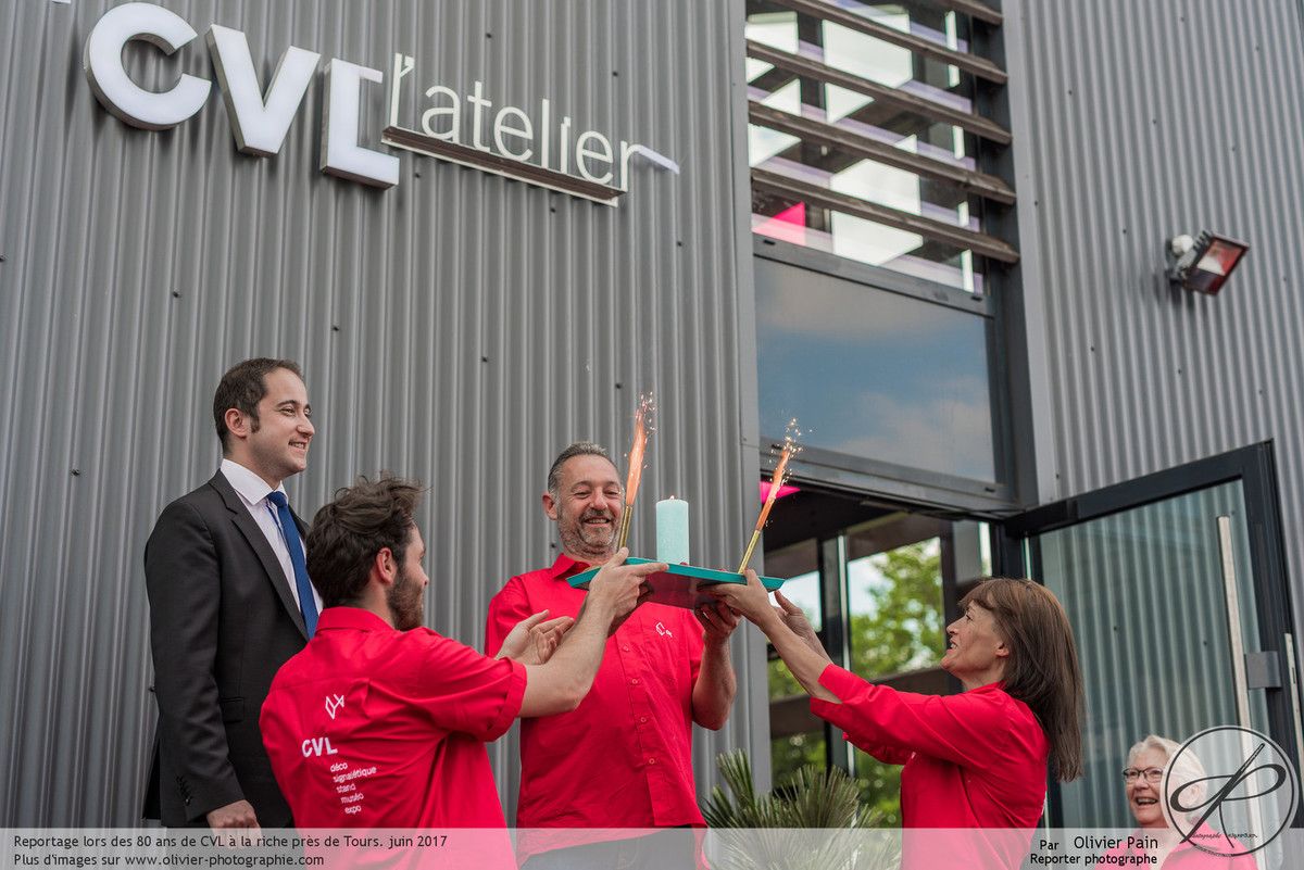 Reportage corporate pour l'entreprise CVL basée à la riche près de Tours.