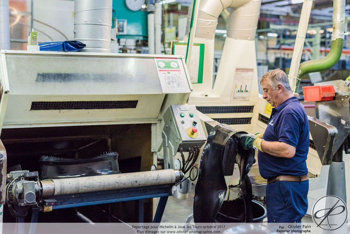 Reportage sur l'usine Michelin