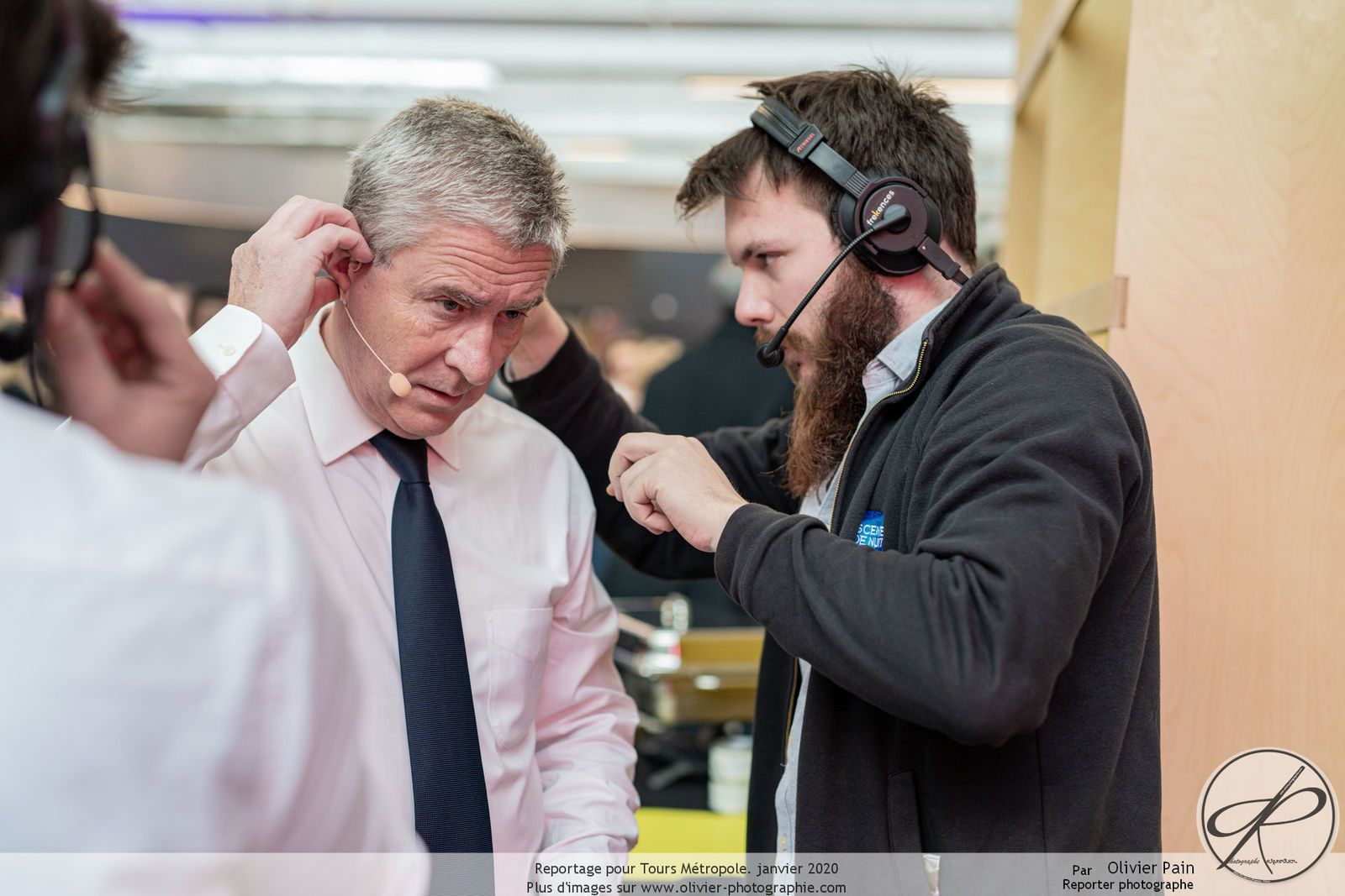 Reportage pour Tours Métropole lors des voeux 2020