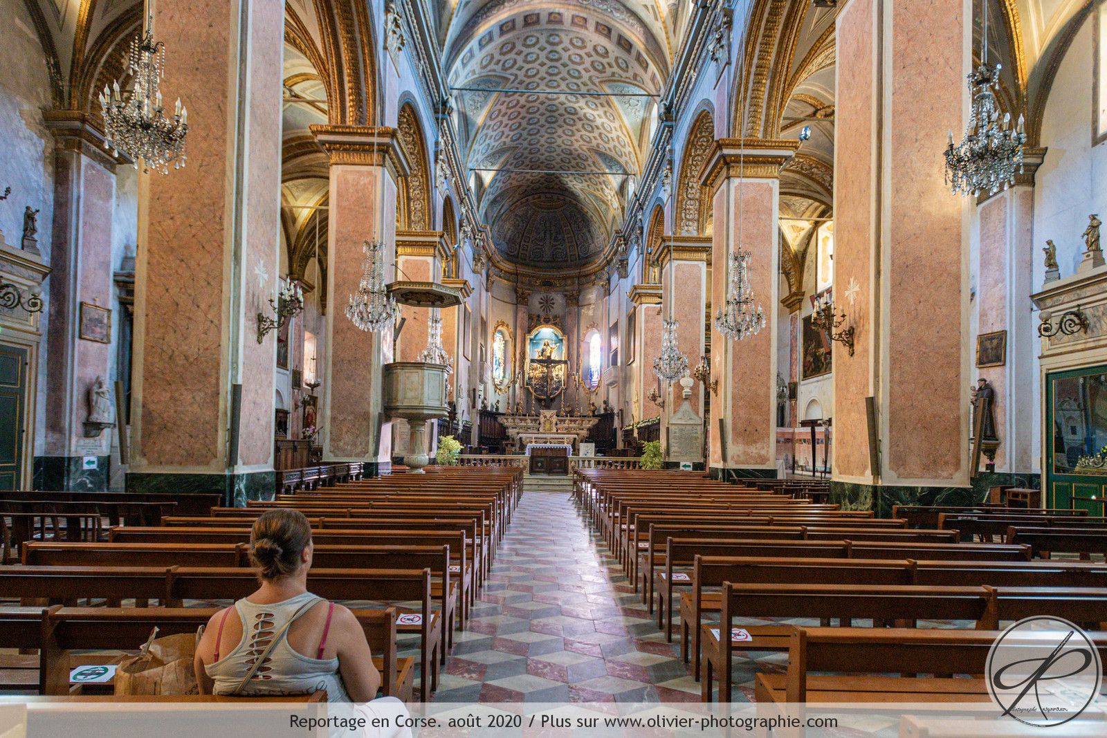 L'église Saint Jean Batiste de Bastia