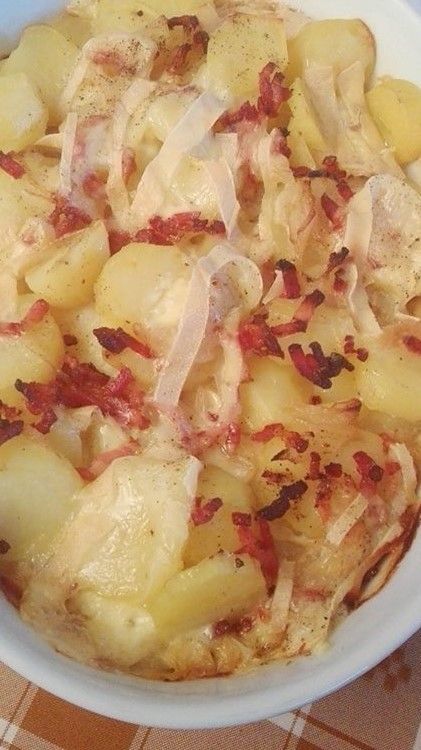 Tartiflette Au Vin Blanc Facon Tibout