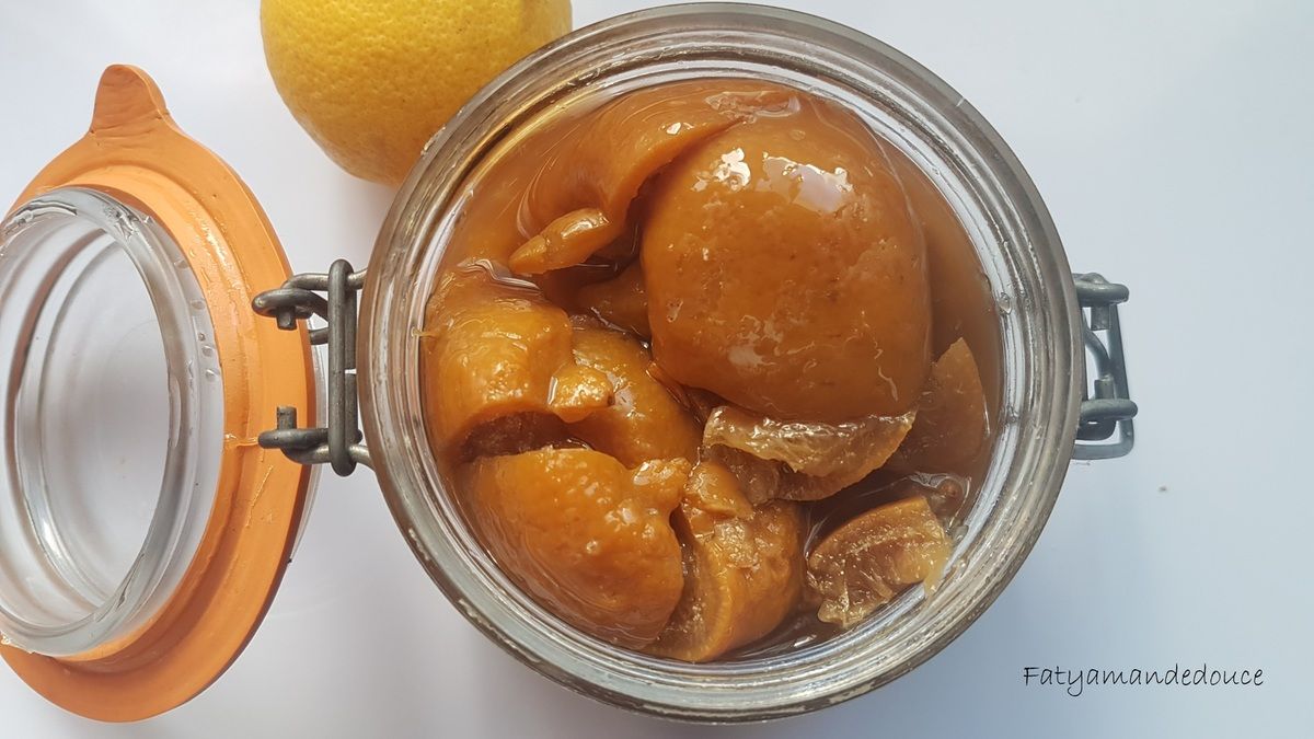 Citron Confit A La Marocaine Les Recettes De Faty