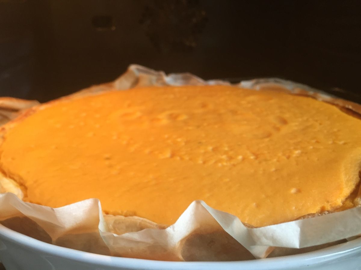 tarte au potimarron