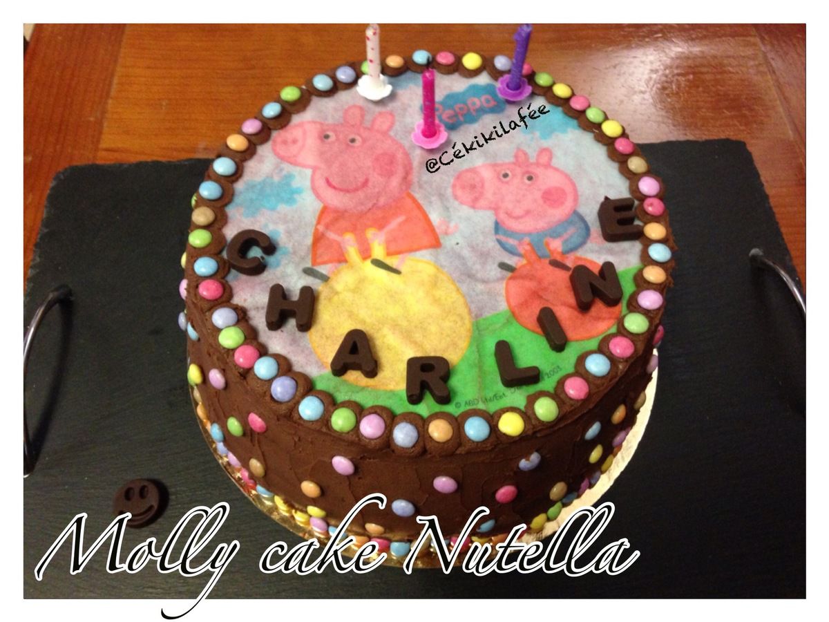 Gâteau d'anniversaire Peppa Pig, Recette