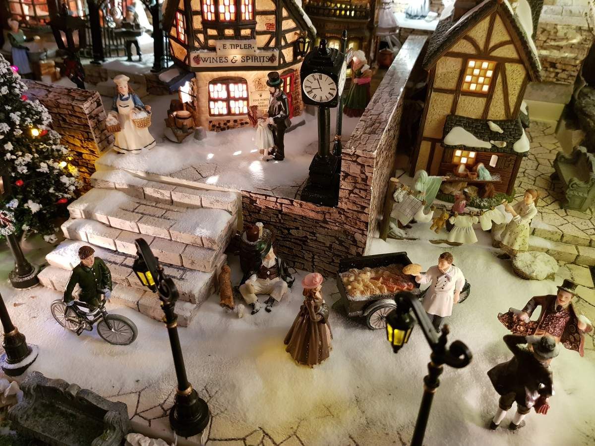 Village miniature 2017 Les villages miniatures de Noël de Lalie