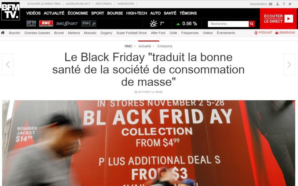 Black Friday : message du Directeur de la Camif.fr qui fermera son site en protestation