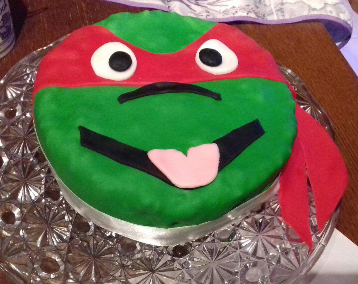 Gâteau tortue ninja pour anniversaire d'Anton - Le blog de