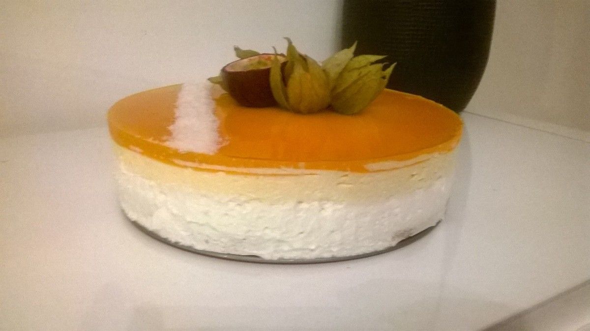 BAVAROIS PASSION COCO - Les Délices d' Eden & Paloma