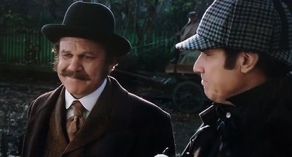  HOLMES & WATSON Will Ferrell, John C. Reilly, Rebecca Hall,