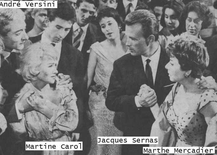 les-noces-venitiennes Martine Carol Vittorio De Sica Philippe Nicaud Claudia Cardinale Marthe Mercadier Jacques Sernas