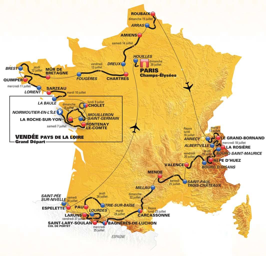 Le Tour de France est au départ : voir ou revoir les 17 citations sur la " Grande boucle "