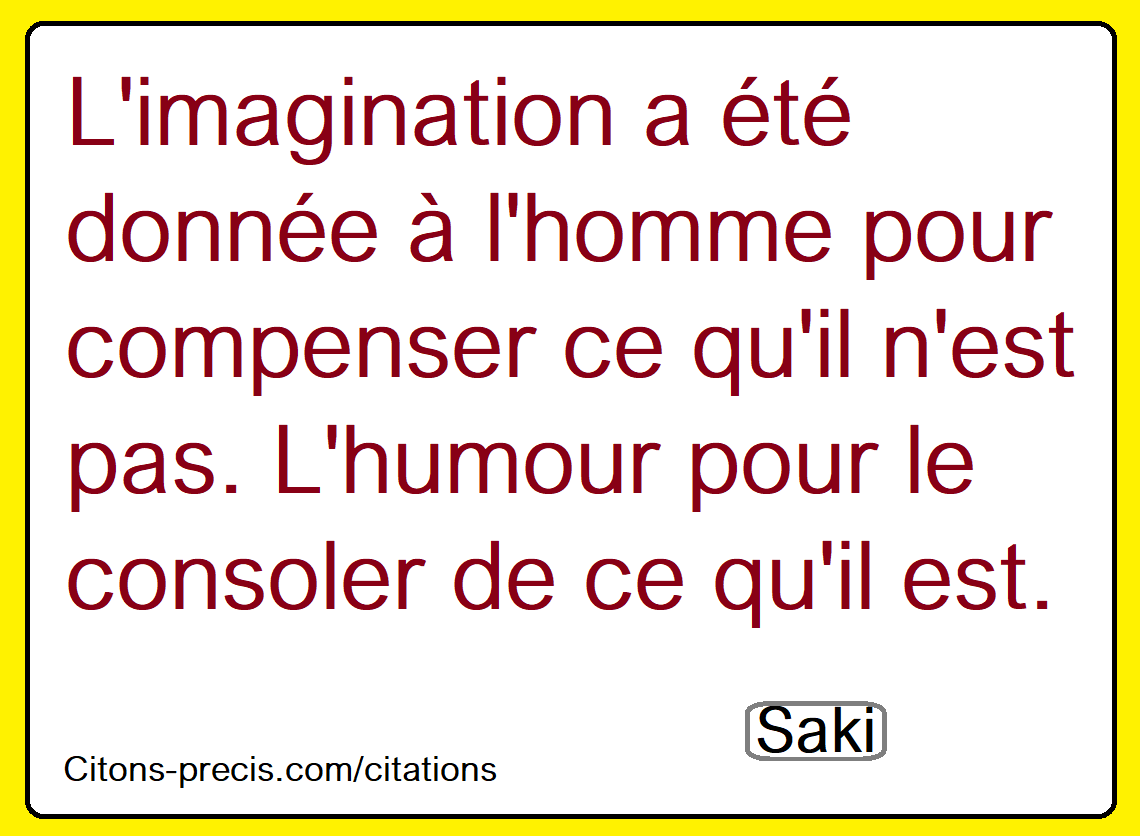 La Citation Et La Verite Du Jour De Saki L Homme Conjugue A L Imparfait Citons Precis Com Citations