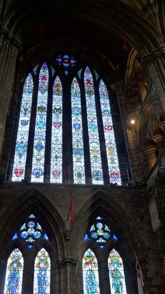 La cathédrale Saint-Mungo de Glasgow (2/2) : les vitraux...