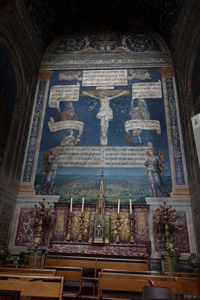 La cathédrale Sainte-Cécile, à Albi : orgue et fresques...