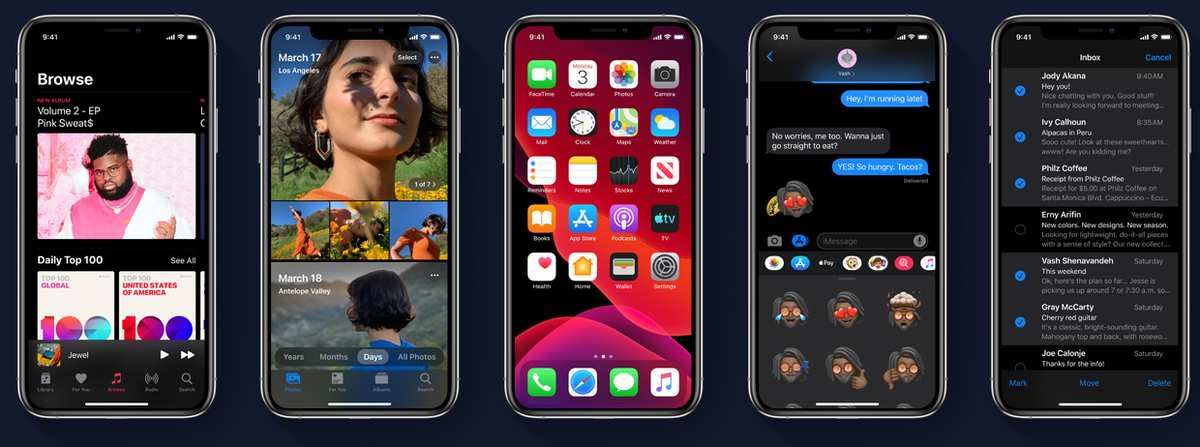 caracteristicas de ios 13