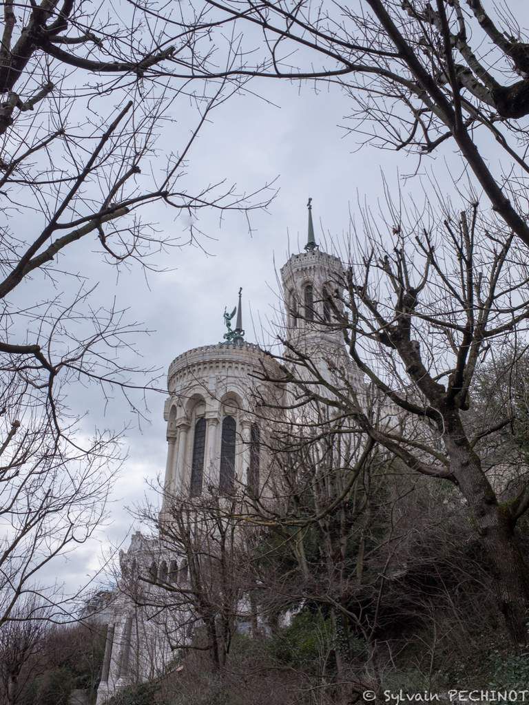 Lyon, basilique Notre-Dame de Fourvières, mars 2019