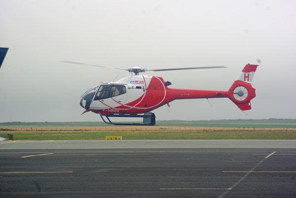 Le Eurocopter EC-120 Colibri F-HBVH de Helidax. Il sert à l'entrainement des pilotes de l'ALAT.
