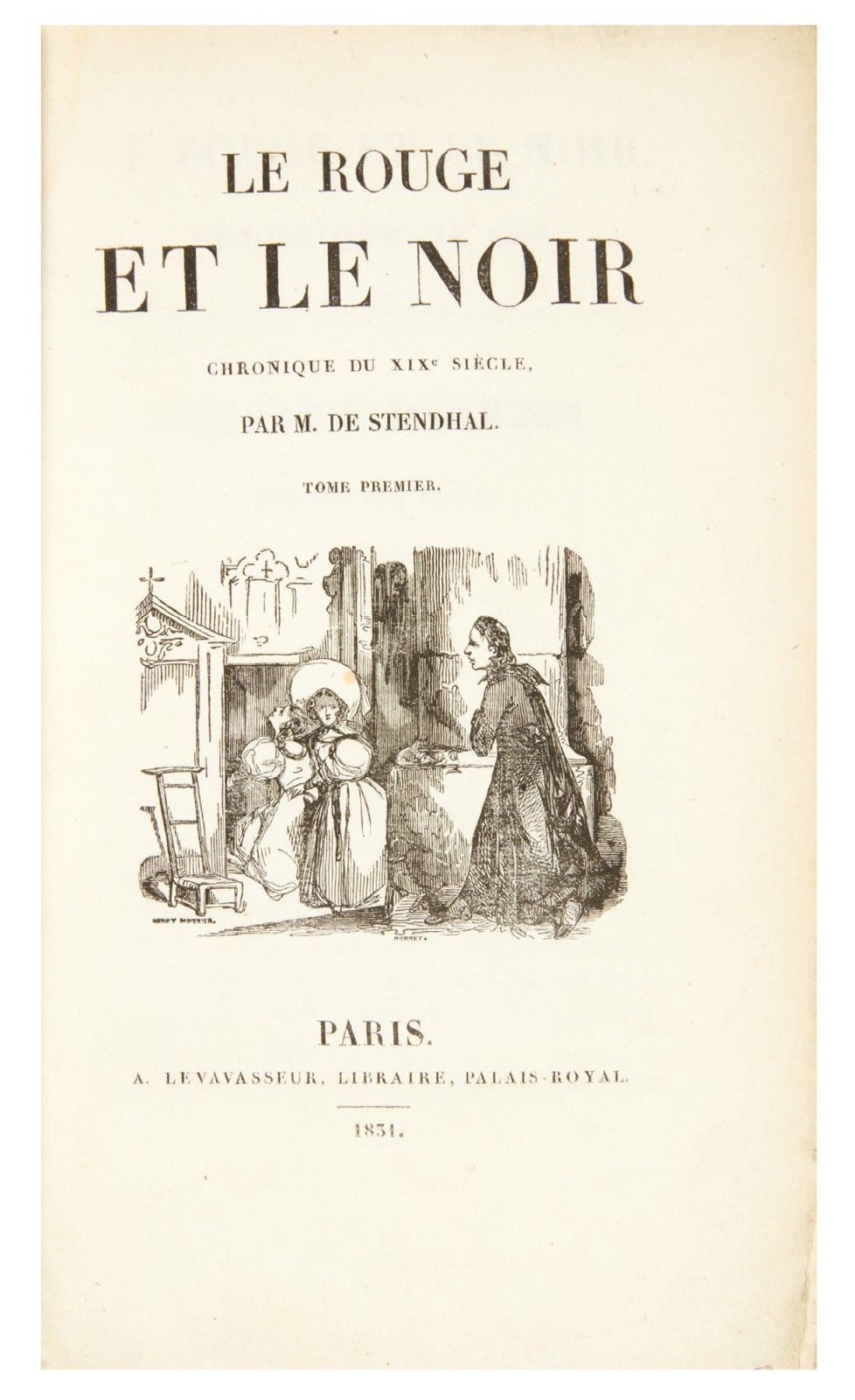 Le Rouge Et Le Noir De Stendhal La Messagerie Litteraire
