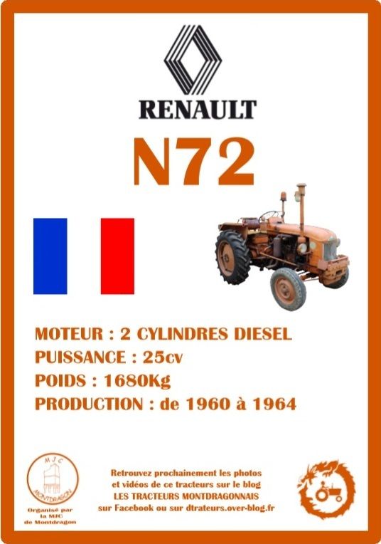 Renault N72 Les Tracteurs Montdragonnais