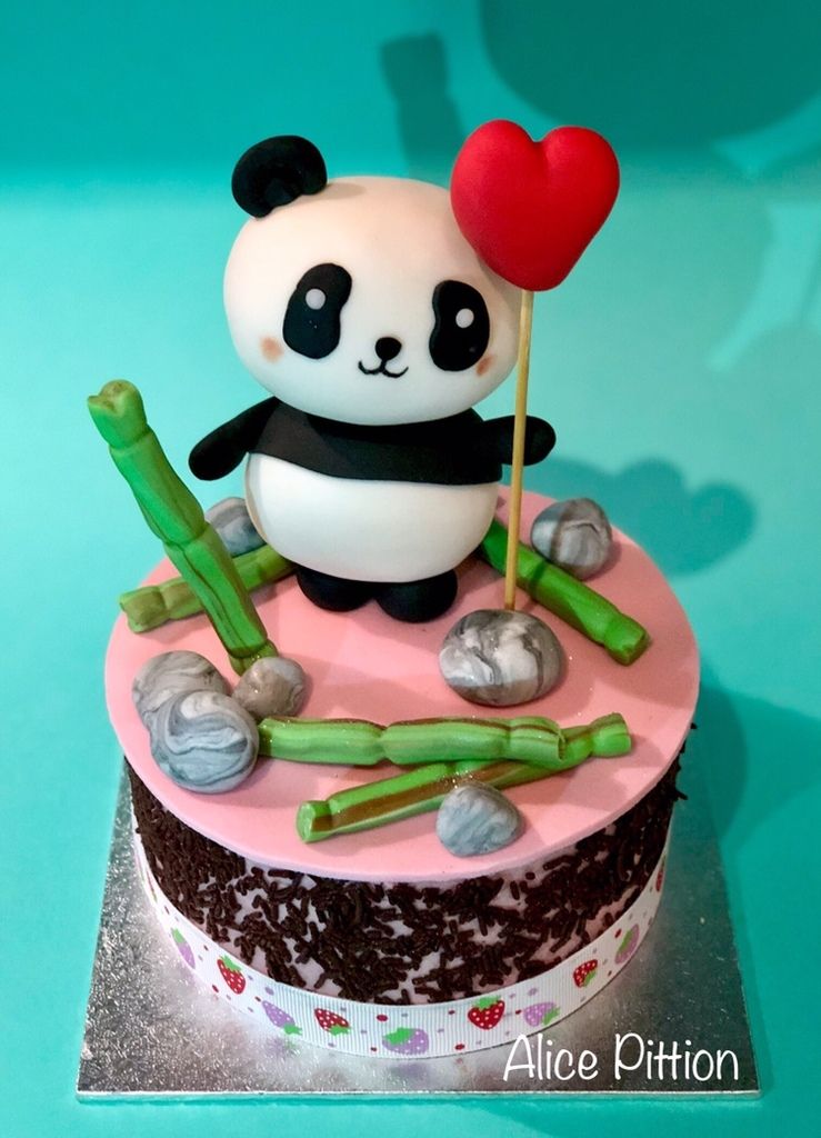 Mousse Framboisier Gateau Panda Kawaii Panda Cake Tutoriels De