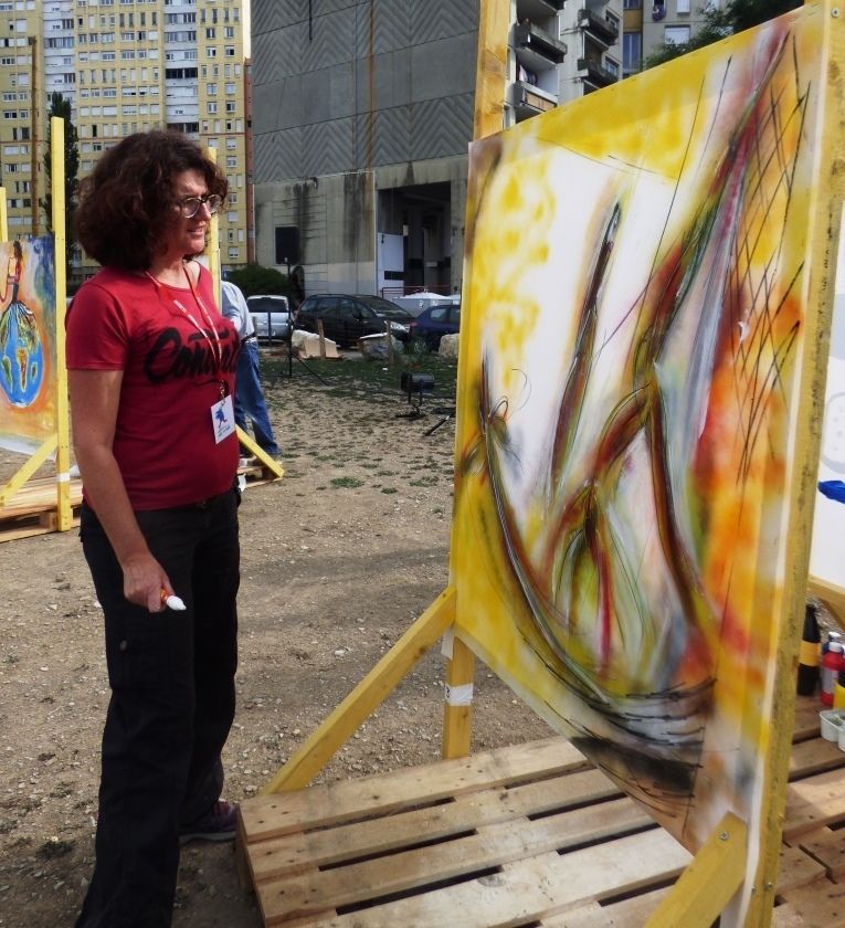 peintre Grenoble Martine Micheloni