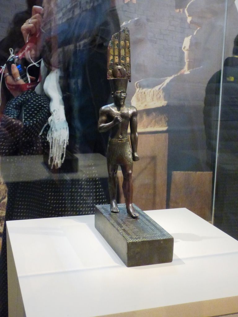 statue dieu Hamon servir les dieux, Louvre, musée de grenoble