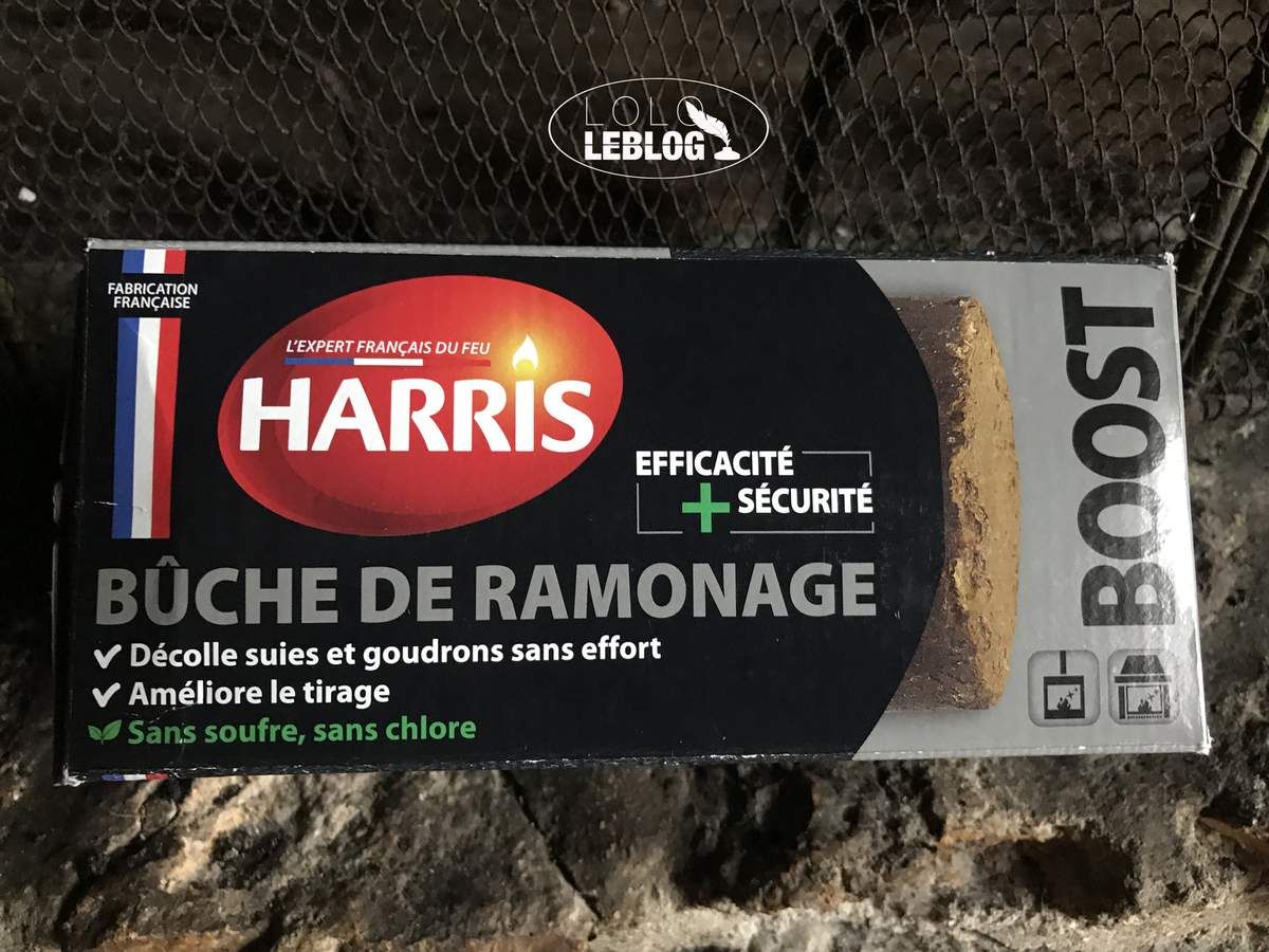 Livraison à domicile Harris Bûche de ramonage, 1,2Kg