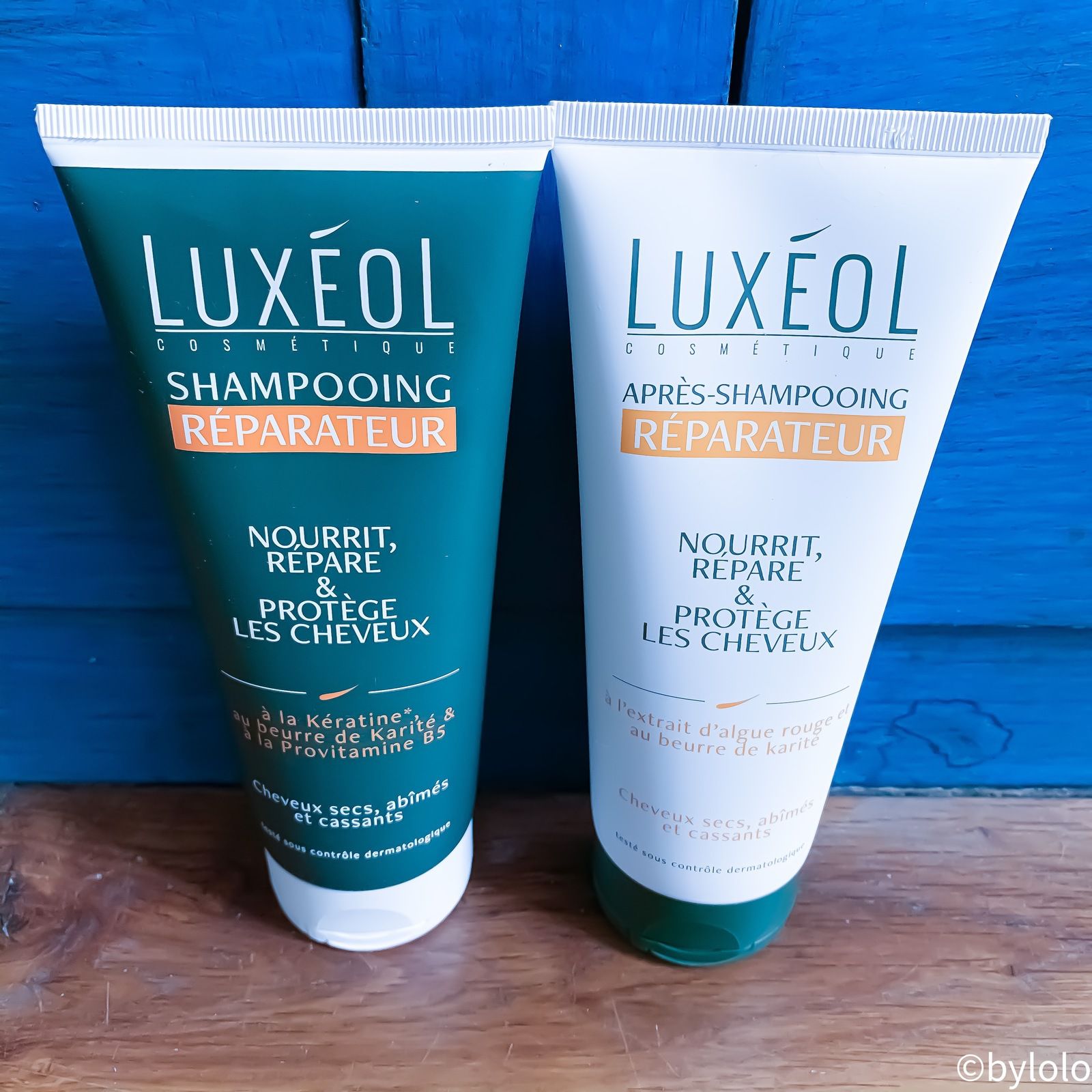 Shampooing et l'après shampooing réparateur Luxeol - Lolo Leblog