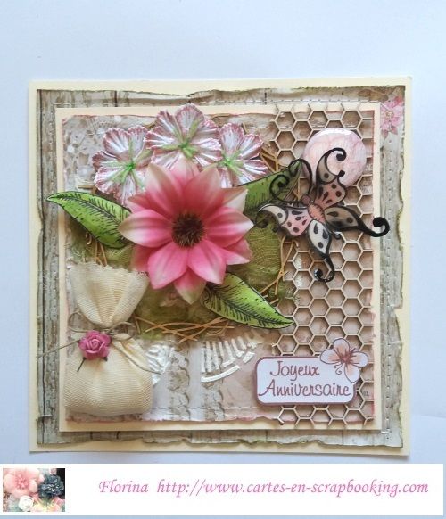 Une Carte Vintage Florina Cartes En Scrapbooking Une Carte Vintage Florina Cartes En Scrapbooking