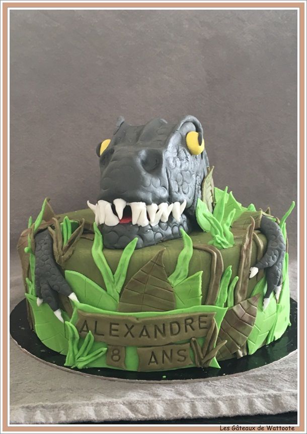 Le Gateau Dinosaure La Cuisine De Wattoote