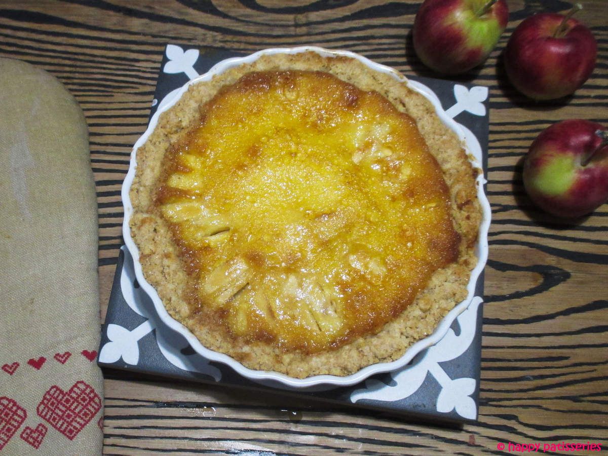 Tourte aux pommes à l'ancienne - Happy pâtisseries