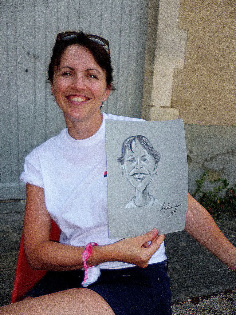 Sophie caricature de JEF