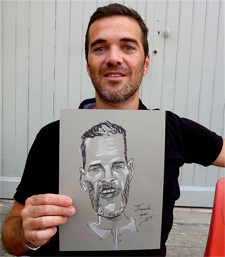 Franck caricature de JEF