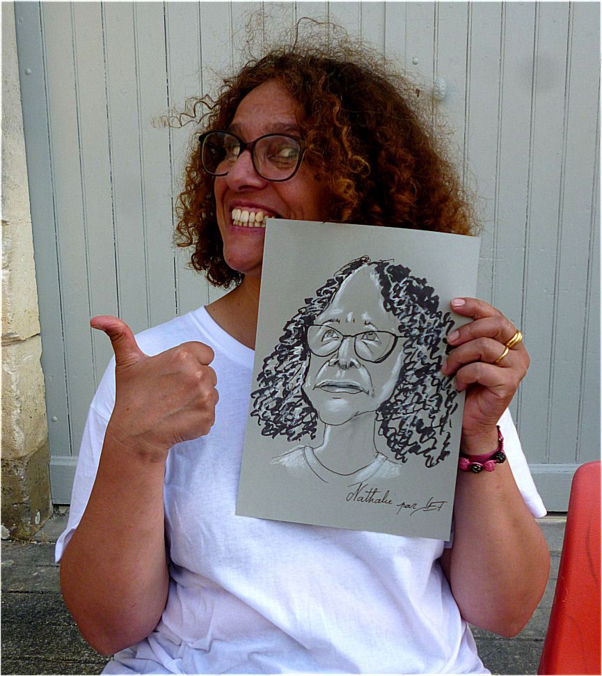 Nathalie caricature de JEF